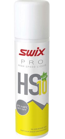 Sklzný vosk Swix High Speed Žltý 0/+10°C, 125ml