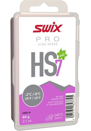Sklzný vosk Swix High Speed Fialový -2°C/-8°C, 60g