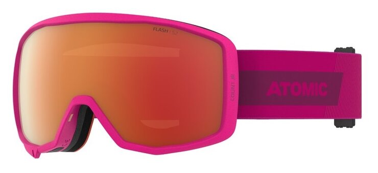 Lyžiarske okuliare Atomic Count Jr Spherical Pink