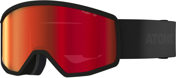 Lyžiarske okuliare Atomic Four JR XS Flash S3 Black V