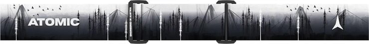 Lyžiarske okuliare Atomic Four Q HD Blk/Wht/Tree
