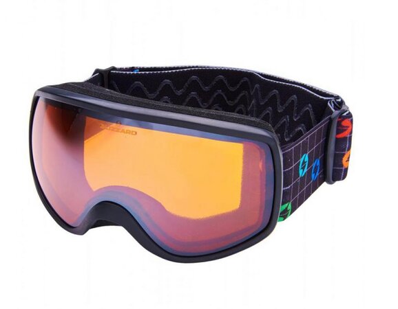 Okuliare Blizzard 963 DAO Black, Amber1, Silver Mirror