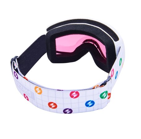 Okuliare Blizzard 963 DAO White Shiny, Rosa1, Silver Mirror