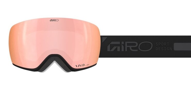Lyžiarske okuliare Giro Article II W Black Rails/Vivid Rose Gold/Vivid Infrared