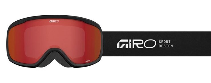 Lyžiarske okuliare Giro Buster Black Stacked/Amber Scarlet