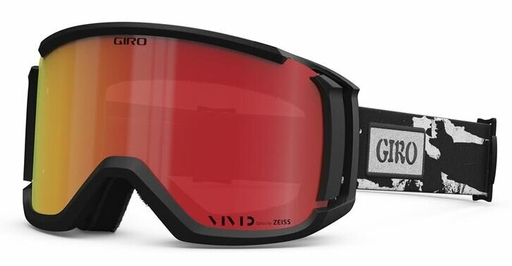 Lyžiarske okuliare Giro Revolt Black/White Stained Vivid Ember