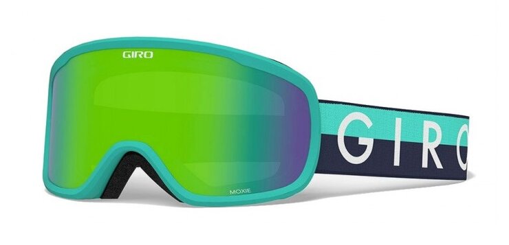 Lyžiarske okuliare Giro Moxie Glacier Throwback Loden Green/Yellow 20/21