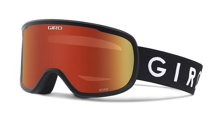 Lyžiarske okuliare Giro Roam Black Core Amber Scarlet/Yellow 20/21