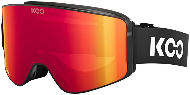 Lyžiarske okuliare KOO Era Black/Cherry Burst Mirror