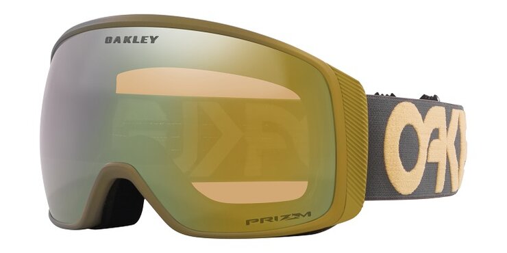 Lyžiarske okuliare Oakley Flight Tracker L Gold Brown