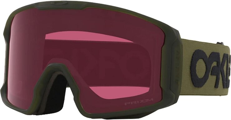 Lyžiarske okuliare Oakley Line Miner L Dark Brush w/ Prizm Dark Grey