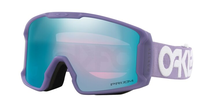 Lyžiarske okuliare Oakley Line Miner M Matte B1B Lilac W/Prizm Snow Sapphire Iridium