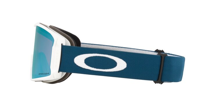 Lyžiarske okuliare Oakley Line Miner M Prizm Snow Sapphire Poseidon Strap