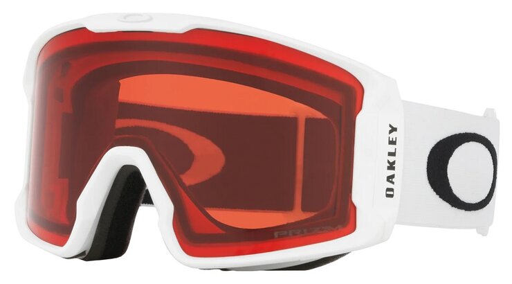 Lyžiarske okuliare Oakley Line Miner XM Matte White w/Prizm Rose