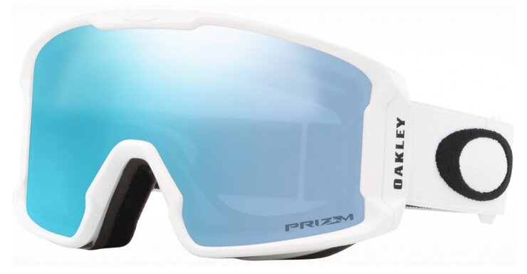 Lyžiarske okuliare Oakley Line Miner XM Matte White w/PrizmSapphire GBL