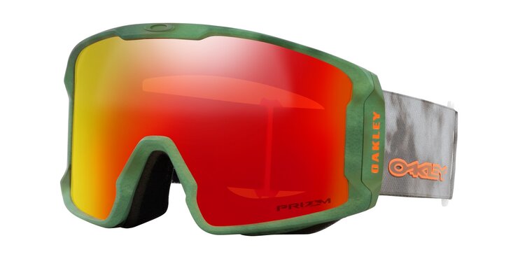 Lyžiarske okuliare Oakley Line Miner™ Green Orange