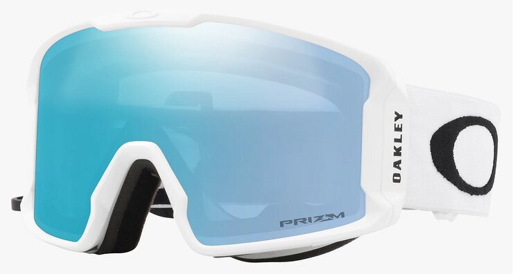 Lyžiarske okuliare Oakley Line Miner XL Matte White w/PrizmSapphire GBL