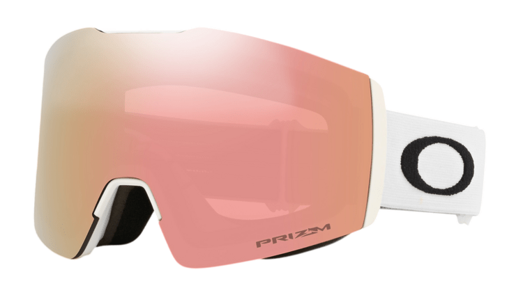 Lyžiarske okuliare Oakley Fall Line M Matte White w/Prizm Rose Gold