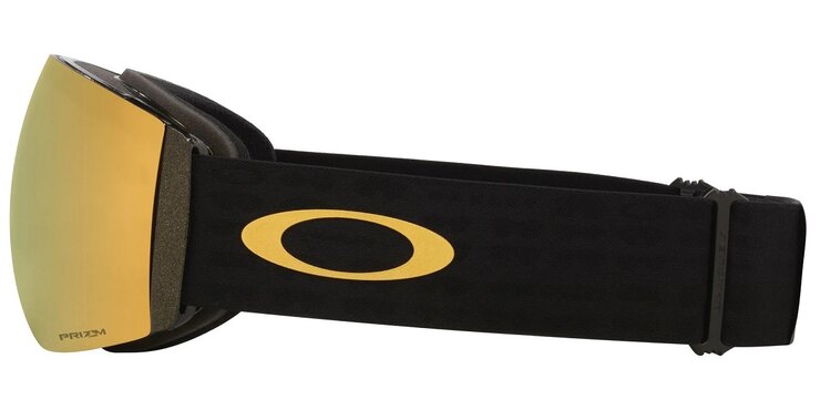 Lyžiarske okuliare Oakley Flight Deck Pro L Mettalic Black Gold w/Prizm 24k & Prizm Iced