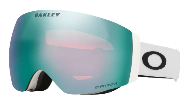 Lyžiarske okuliare Oakley Flight Deck Pro M Matte White w/Prizm Sapphire & Prizm Iced