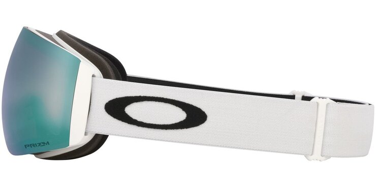 Lyžiarske okuliare Oakley Flight Deck Pro M Matte White w/Prizm Sapphire & Prizm Iced