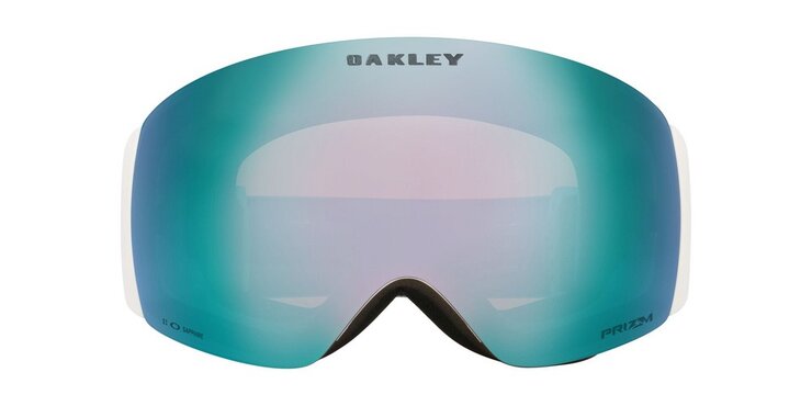 Lyžiarske okuliare Oakley Flight Deck Pro M Matte White w/Prizm Sapphire & Prizm Iced