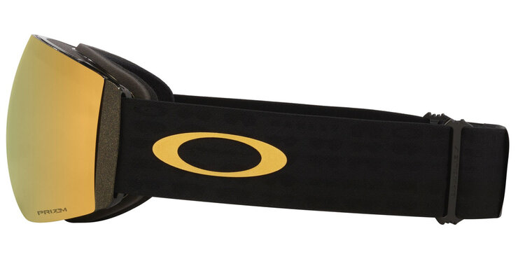 Lyžiarske okuliare Oakley Flight Deck Pro M Mettalic Black Gold w/Prizm 24k & Prizm Iced