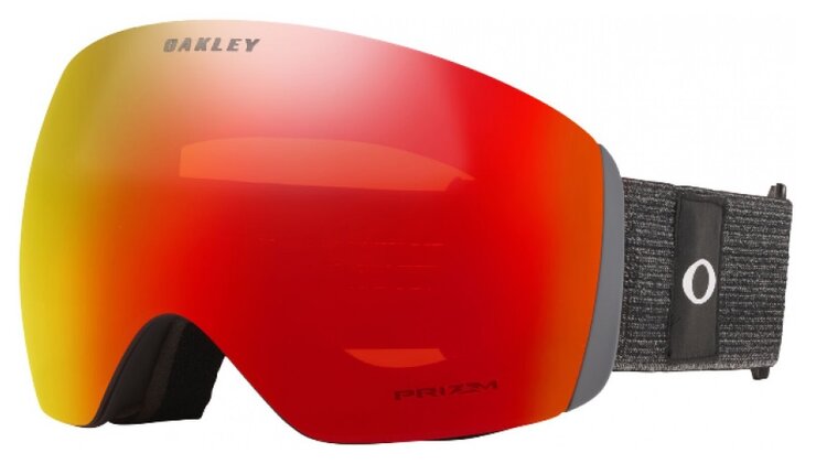 Lyžiarske okuliare Oakley Flight Deck XL Heathered Black Grey w/PrizmTorch GBL