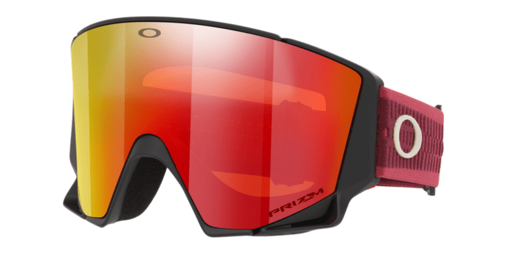 Lyžiarske okuliare Oakley Flow Scape L Matte Black w/Prizm Torch