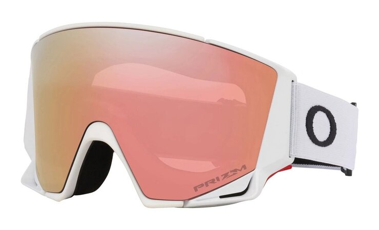 Lyžiarske okuliare Oakley Flow Scape M Matte White w/Prizm Rose Gold