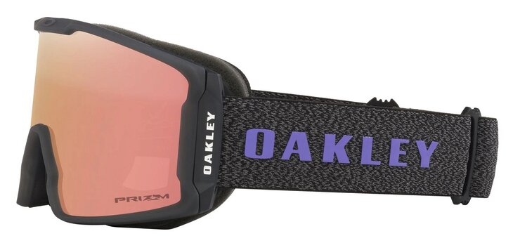 Lyžiarske okuliare Oakley Line Miner M Grey w/Prizm Snow Rose Gold