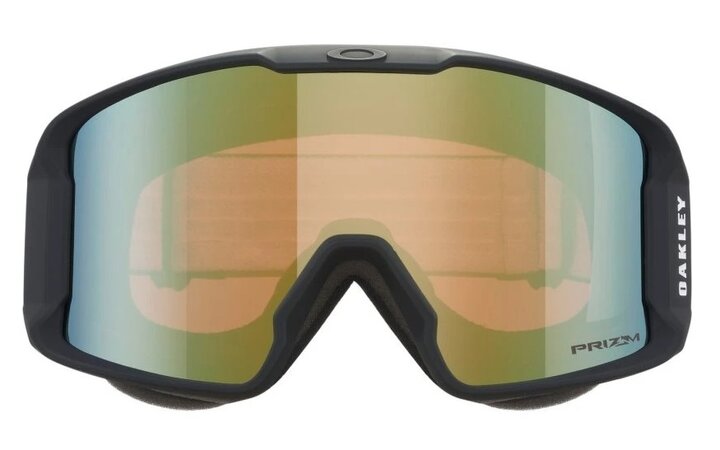 Lyžiarske okuliare Oakley Line Miner M Matte Black w/Prizm Sage Gold