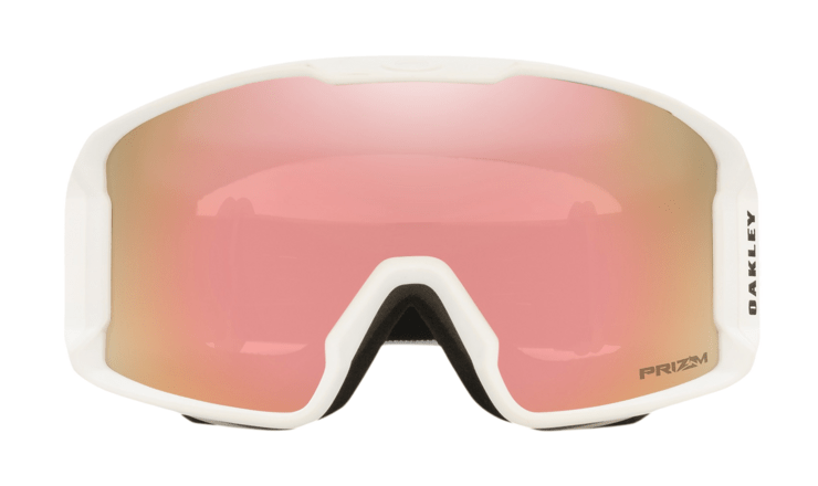 Lyžiarske okuliare Oakley Line Miner M Matte White w/Prizm Rose Gold