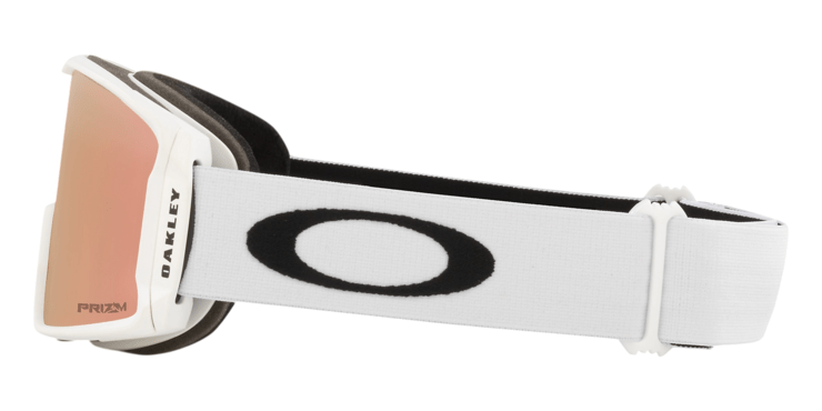 Lyžiarske okuliare Oakley Line Miner M Matte White w/Prizm Rose Gold