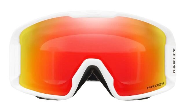 Lyžiarske okuliare Oakley Line Miner M Matte White w/Prizm Snow Torch Iridium