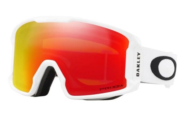 Lyžiarske okuliare Oakley Line Miner M Matte White w/Prizm Snow Torch Iridium