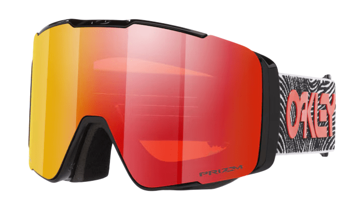 Lyžiarske okuliare Oakley Line Miner Pro L Gloss Black w/Prizm Torch & Prizm Iced