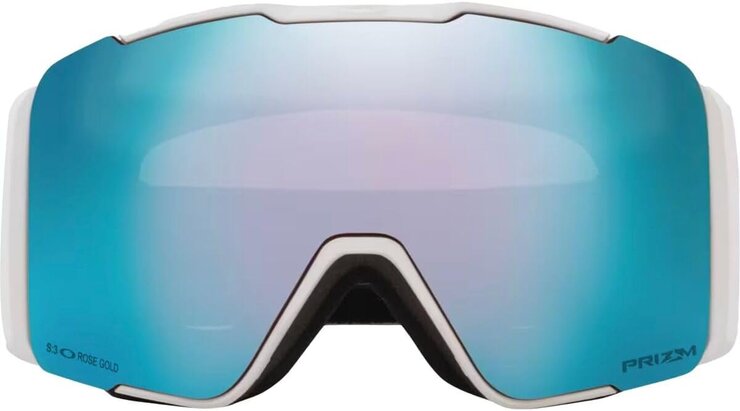 Lyžiarske okuliare Oakley Line Miner Pro L Matte White w/Prizm Sapphire & Prizm Iced