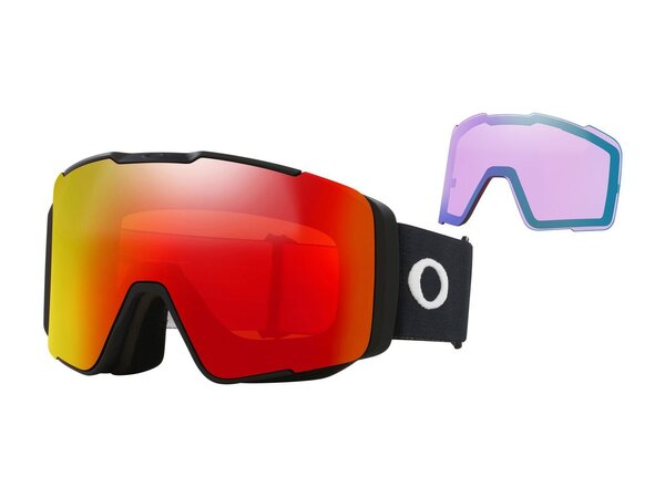 Lyžiarske okuliare Oakley Line Miner Pro M Matte Black w/Prizm Torch & Prizm Iced