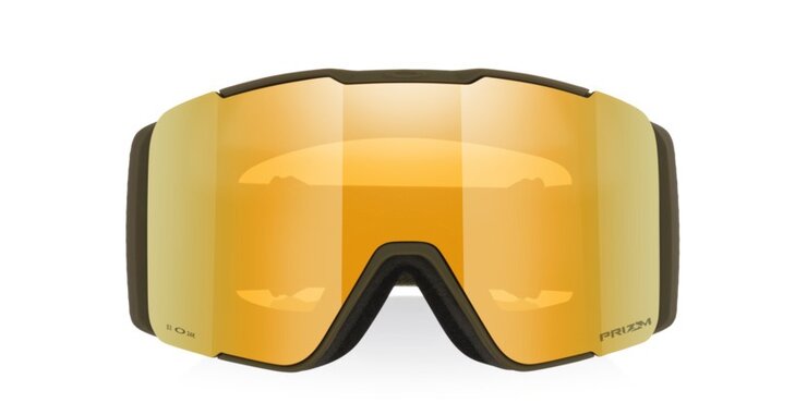 Lyžiarske okuliare Oakley Line Miner Pro M Matte Dark Brown w/Prizm 24K & Prizm Clear