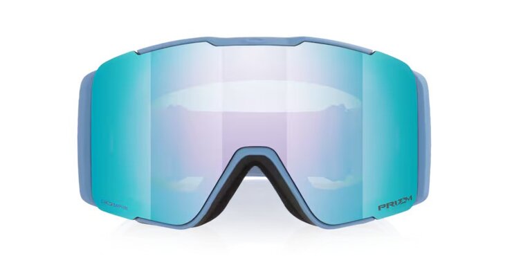 Lyžiarske okuliare Oakley Line Miner Pro M Matte Light Blue w/Prizm Sapphire & Prizm Iced