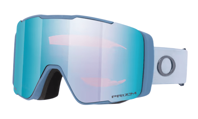 Lyžiarske okuliare Oakley Line Miner Pro M Matte Light Blue w/Prizm Sapphire & Prizm Iced