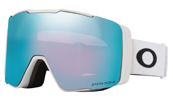 Lyžiarske okuliare Oakley Line Miner Pro M Matte White w/Prizm Sapphire & Prizm Iced