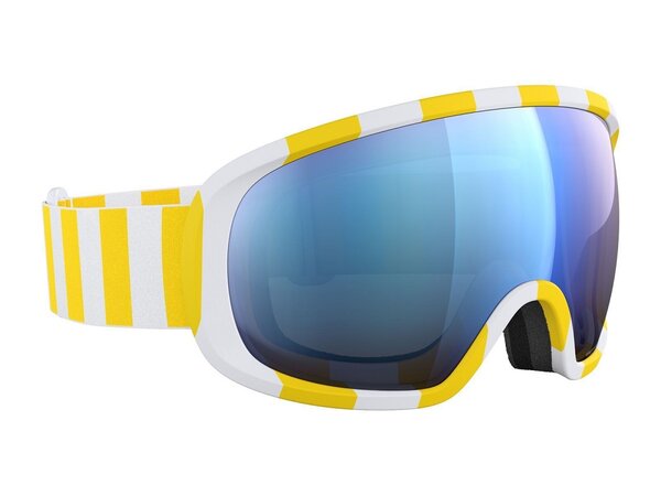 Lyžiarske okuliare POC Fovea Jaune/Blanc/Partly Sunny Blue