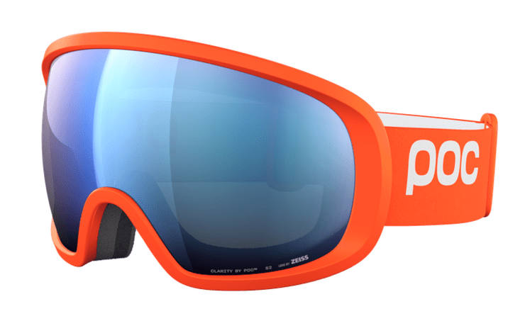 Lyžiarske okuliare POC Fovea Zink Orange/Partly Sunny Blue