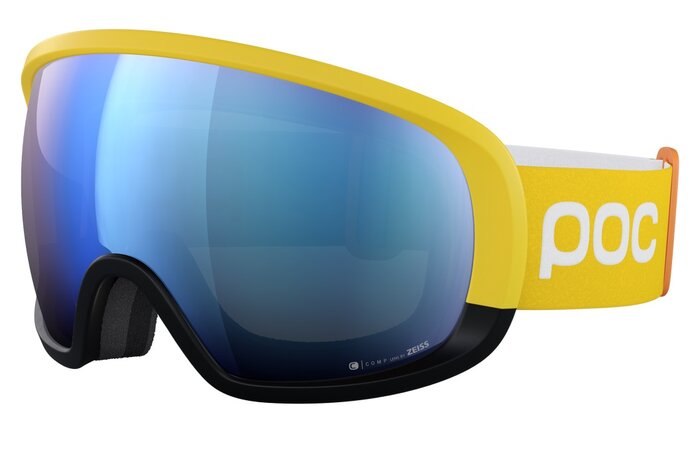 Lyžiarske okuliare POC Fovea Clarity Comp Aventurine Yellow/Uranium Black/ Spektris Blue