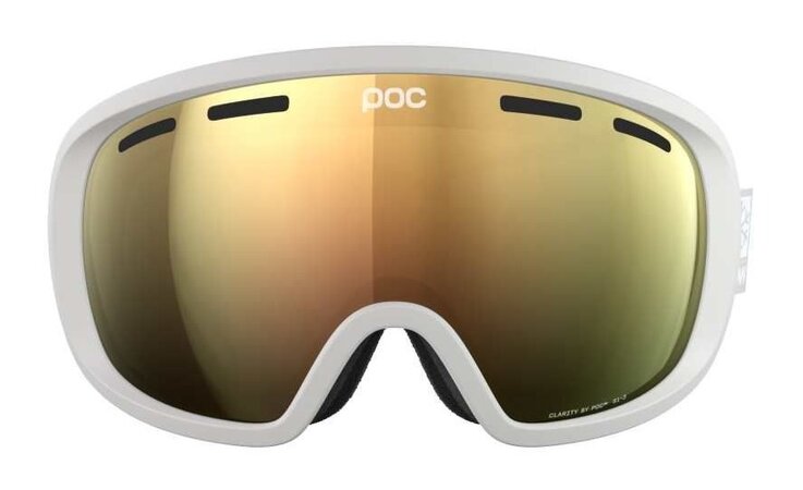 Lyžiarske okuliare POC Fovea Clarity POW JJ Mineral Grey/Sunny Gold