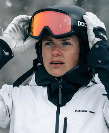 Lyžiarske okuliare POC Opsin Clarity Uranium Black/Spektris Orange 2022