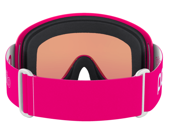 Lyžiarske okuliare POC POCito Opsin Fluorescent Pink/Partly Sunny Light Orange