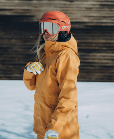 Lyžiarske okuliare POC Retina Big Clarity Lead Blue/Spektris Orange